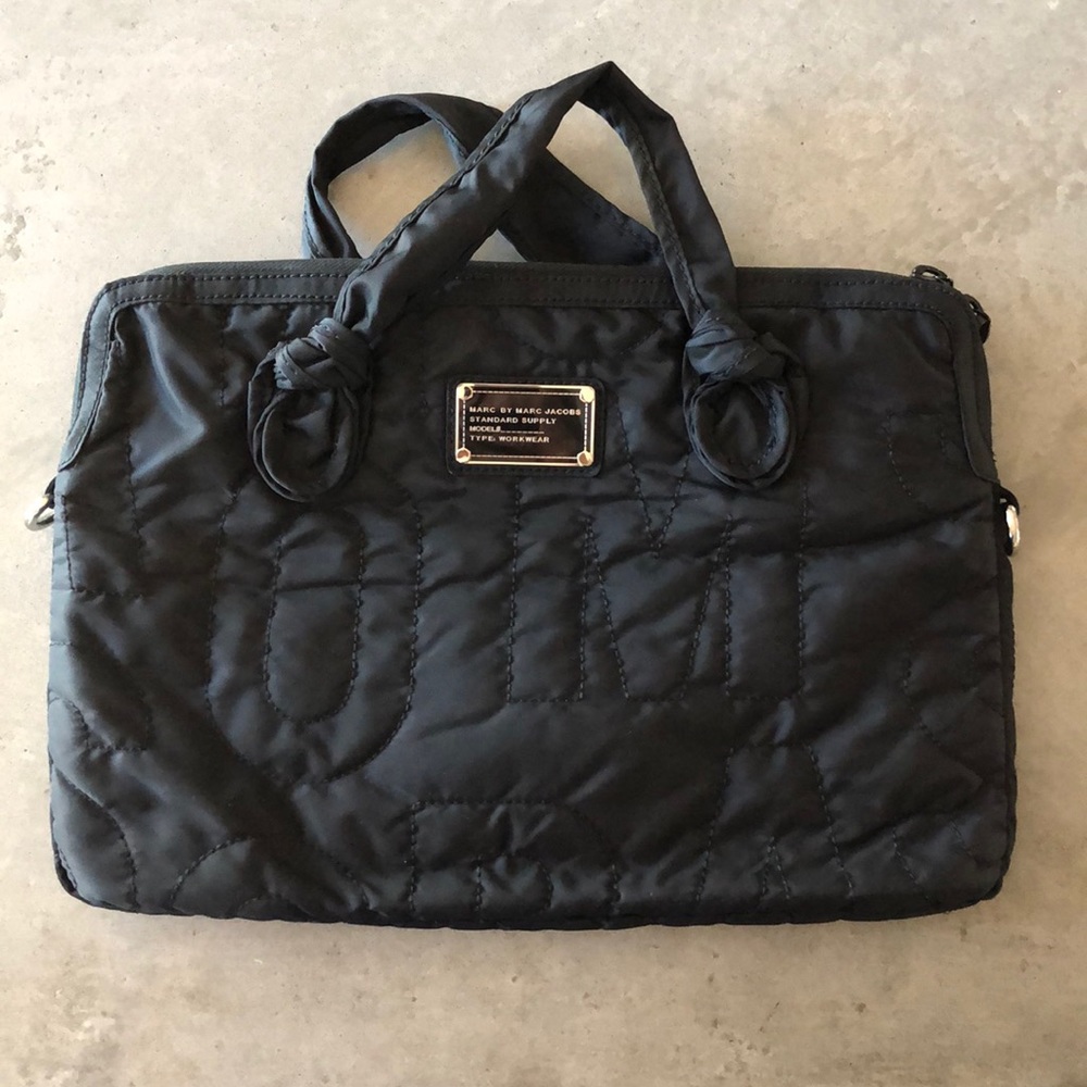 Marc Jacobs padded laptop bag